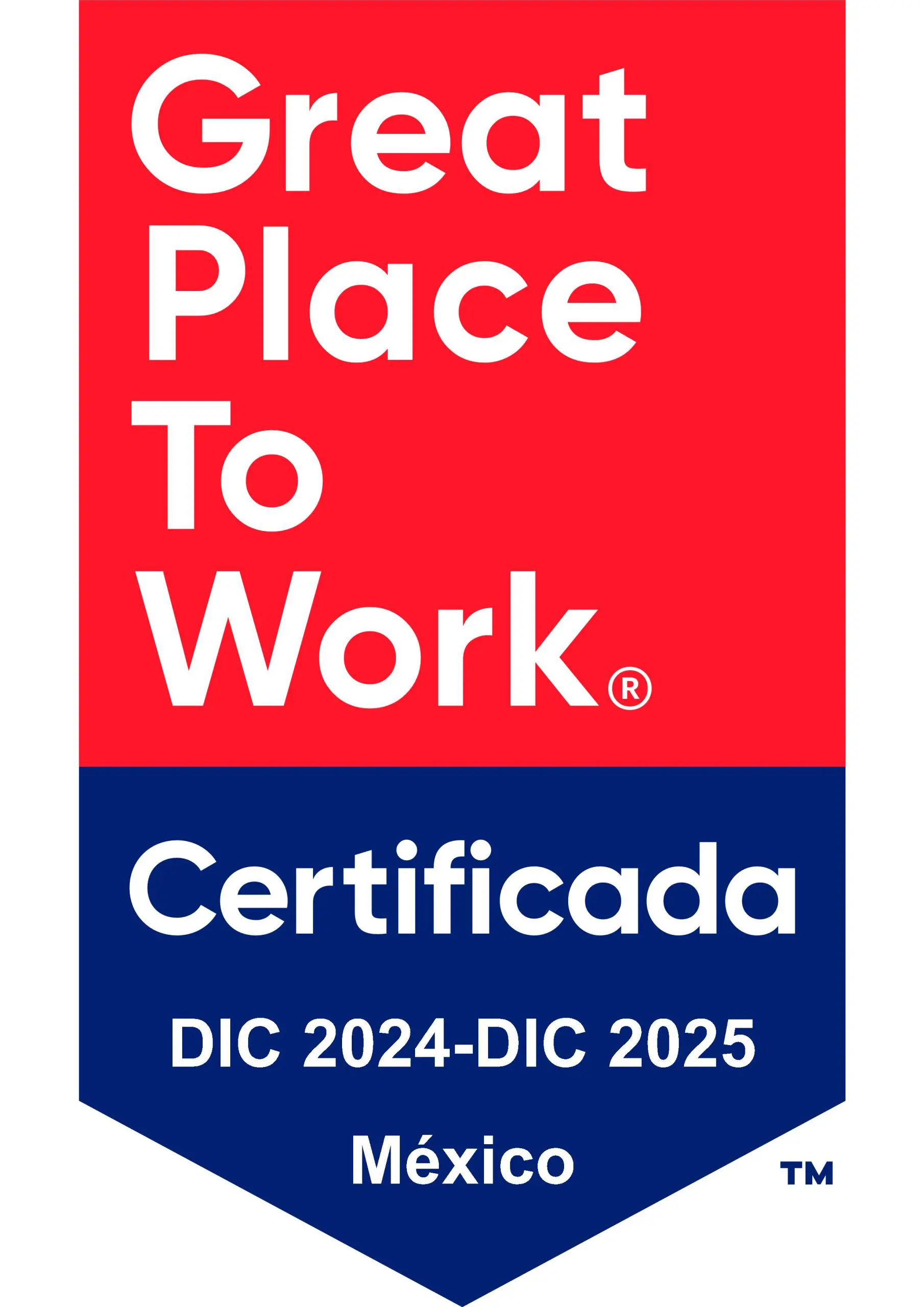 Great Place To Work Certificada