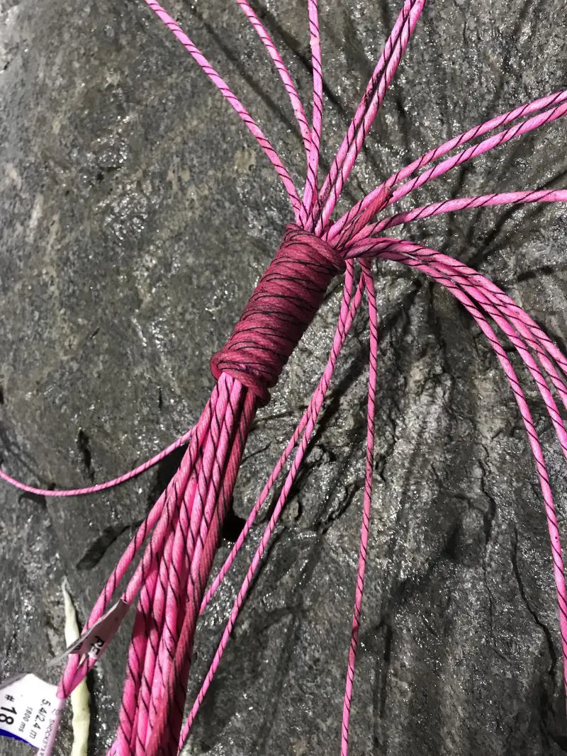 Cables tied together