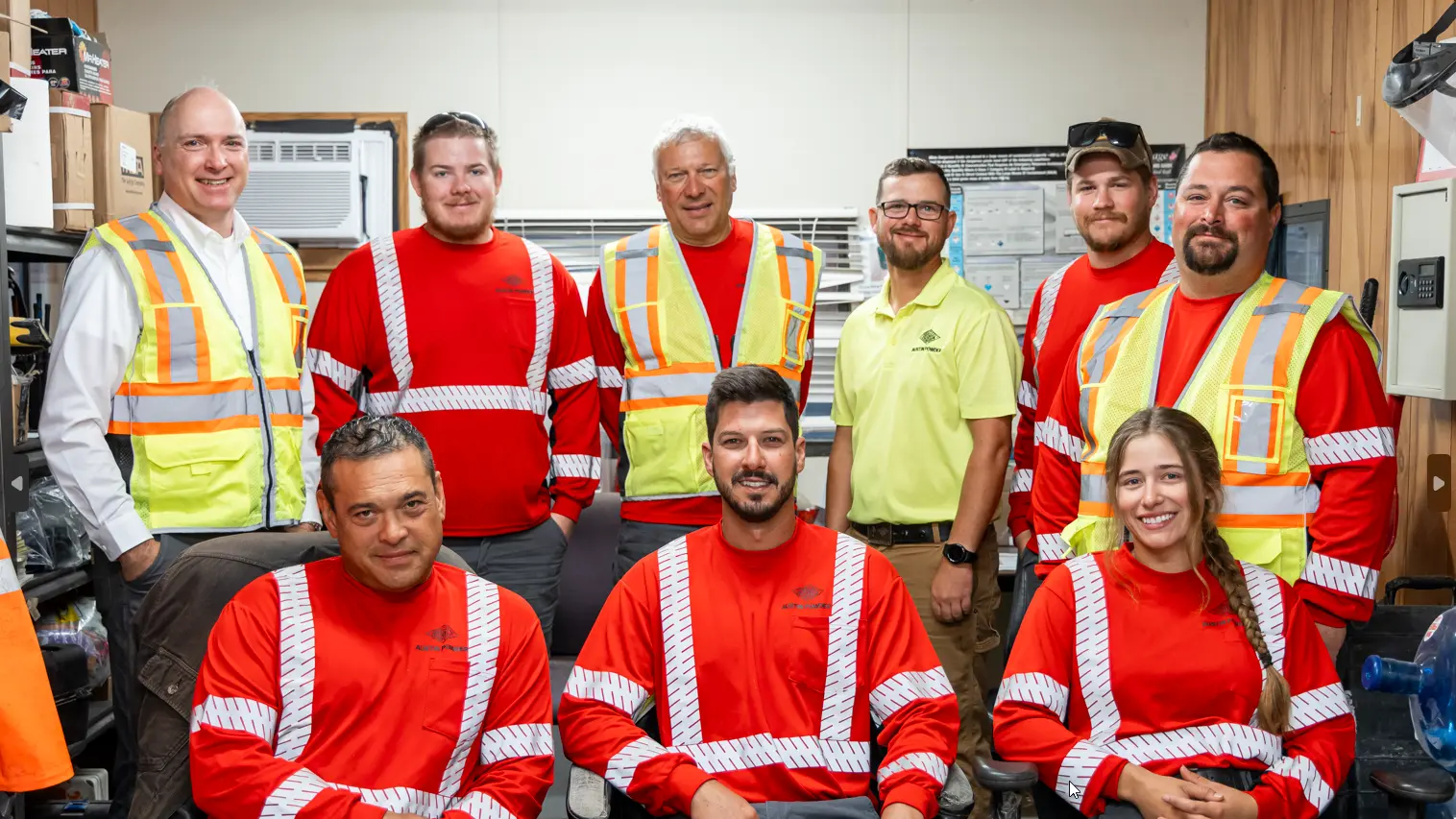 Canadian group of workers