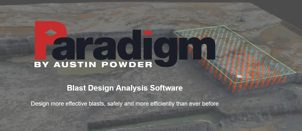 Paradigm website header