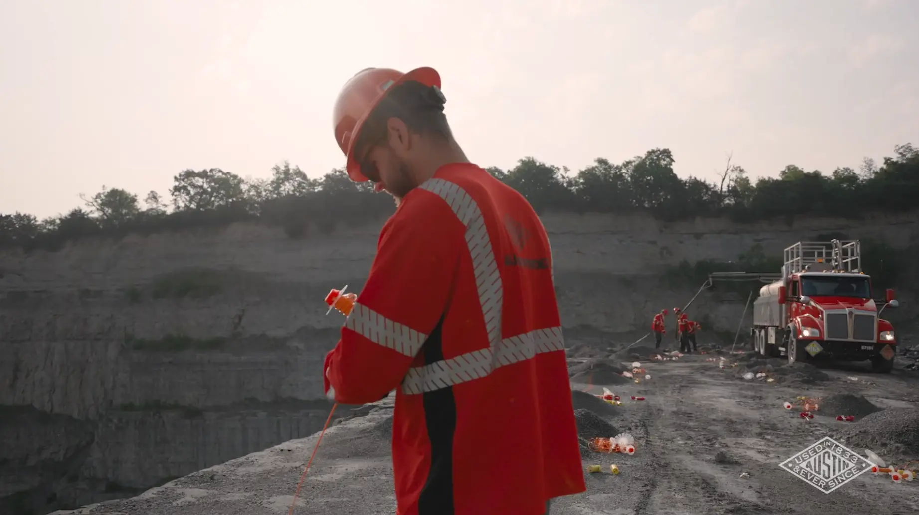 A day in the life of an Austin Powder Blaster